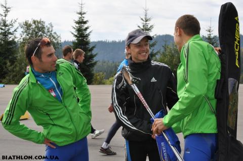 DERYZEMLYA Andriy, , PRYMA Roman, , VOZNIAK Andriy. Tysovets 2011. Summer championship of Ukraine. Sprints