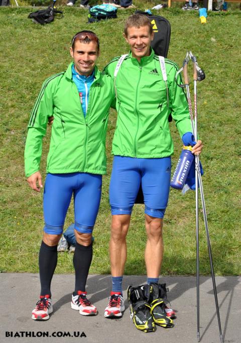 DERYZEMLYA Andriy, , PRYMA Roman. Tysovets 2011. Summer championship of Ukraine. Sprints