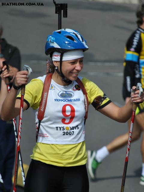 PIPKUN Irina . Tysovets 2011. Summer championship of Ukraine. Sprints