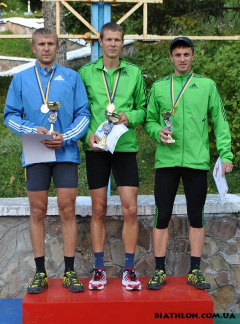 BILANENKO Olexander, , DERYZEMLYA Andriy, , SEDNEV Serguei. Tysovets 2011. Summer championship of Ukraine. Sprints
