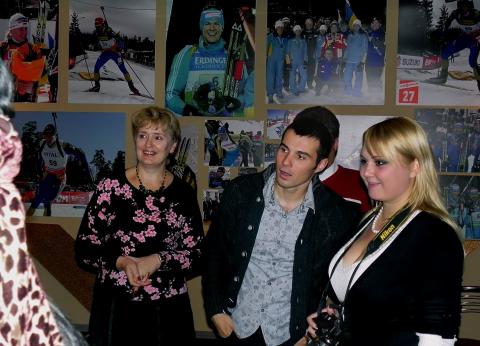 PRYMA Roman. Chernigov athletes have met with their fans
