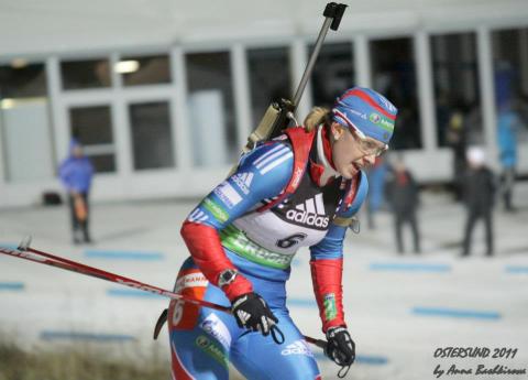 VILUKHINA Olga. Oestersund 2011. Individual races