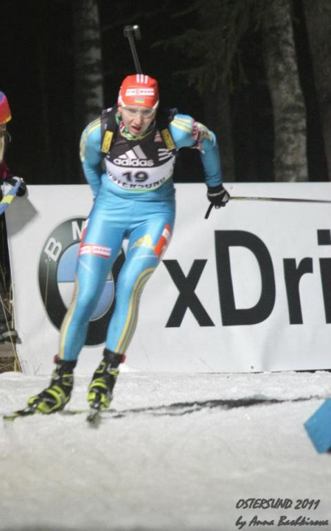 BILOSYUK Olena. Oestersund 2011. Individual races