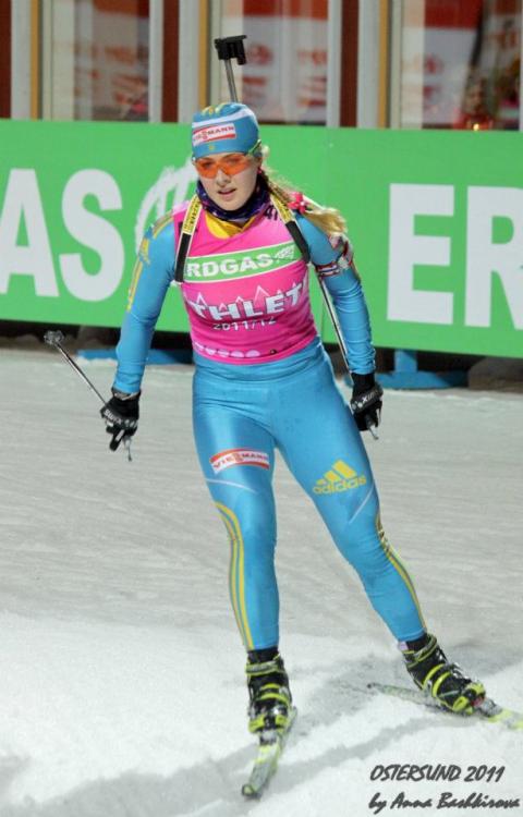 DZHIMA Yuliia. Oestersund 2011. Individual races