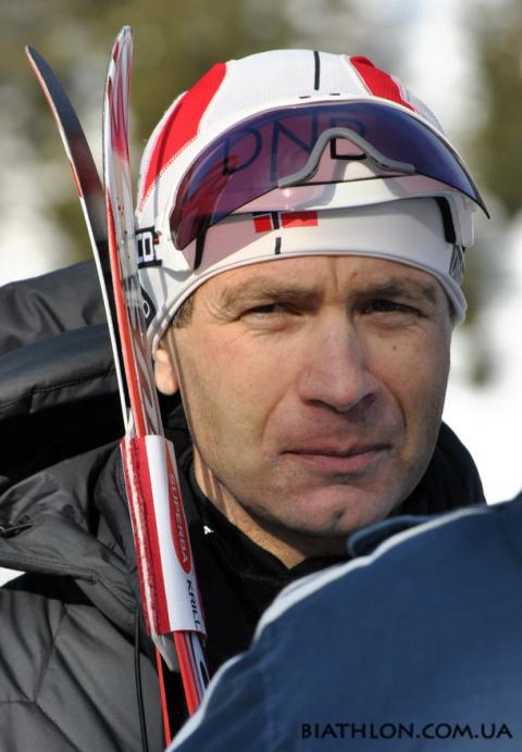 BJOERNDALEN Ole Einar. Hochfilzen 2011. Sprint. Men