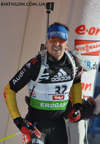 GREIS Michael. Hochfilzen 2011. Sprint. Men