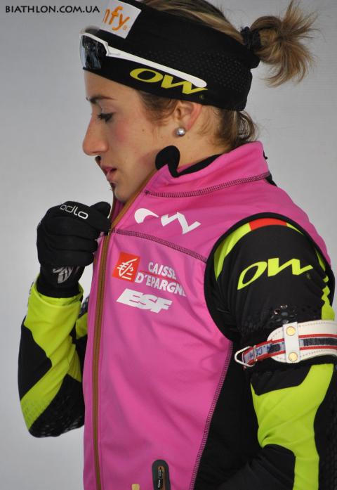 BRUNET Marie Laure. Hochfilzen 2011. Sprint. Women