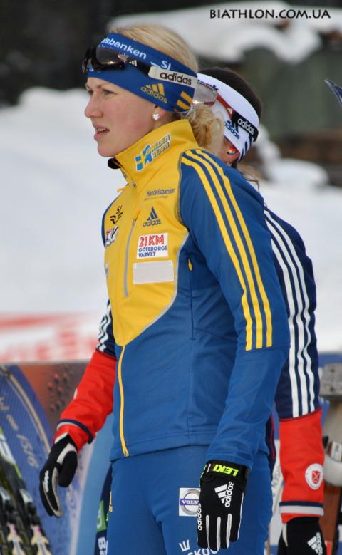 EKHOLM Helena. Hochfilzen 2011. Sprint. Women
