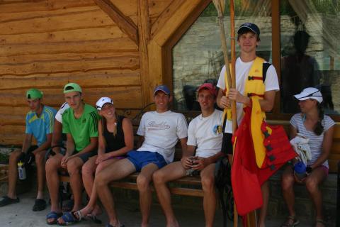 Team B\'s training camp in Kamenetz-Podolskii