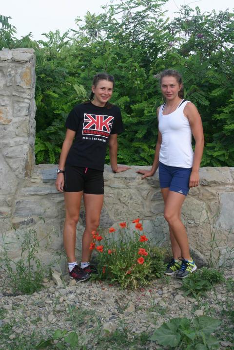 LYTVYNENKO Kristina, , BEHAN  Iryna. Team B\'s training camp in Kamenetz-Podolskii