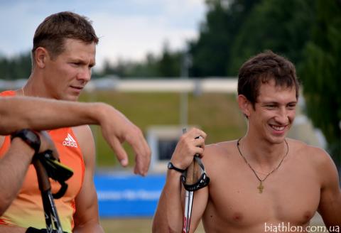 DERYZEMLYA Andriy, , RUSINOV Dmitry. Team Ukraine on training (part 2)