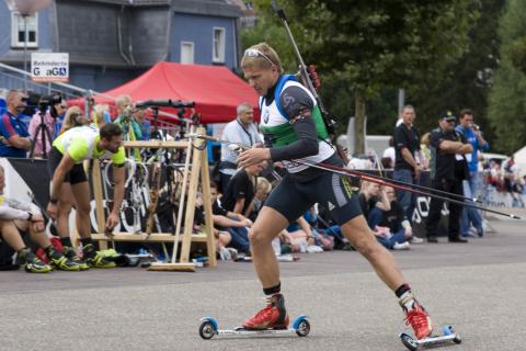 TCHEREZOV Ivan. City biathlon in Puettlingen (day 2)