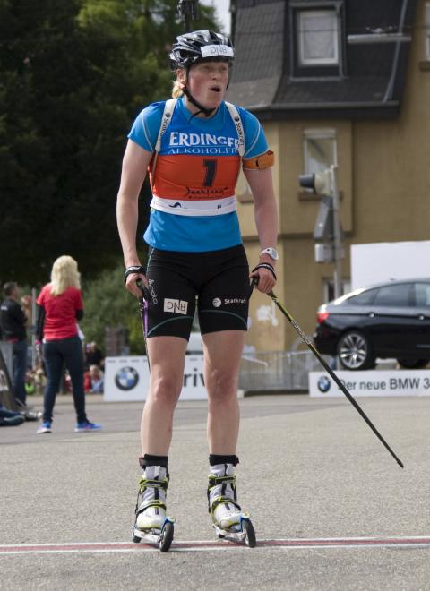 BERGER Tora. City biathlon in Puettlingen (day 2)