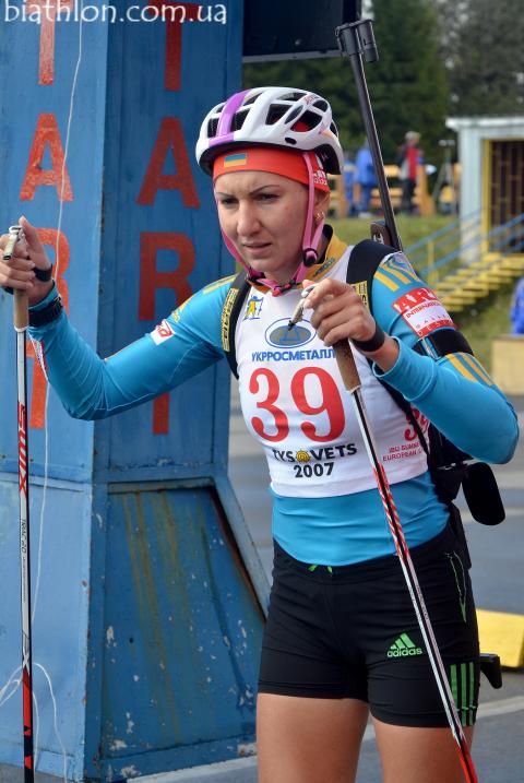 BILOSYUK Olena. Summer open championship of Ukraine 2013. Sprint. Women