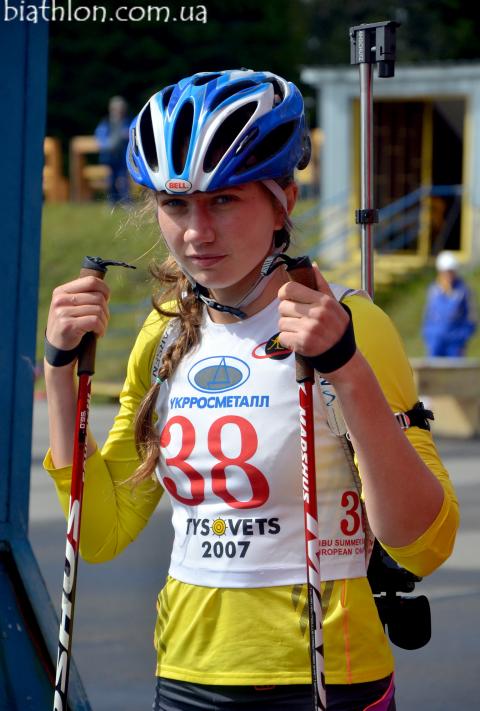 LYTVYNENKO Kristina. Summer open championship of Ukraine 2013. Sprint. Women