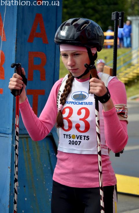 OSTROVSKAIA Iryna. Summer open championship of Ukraine 2013. Sprint. Women