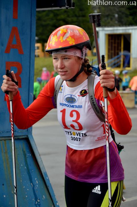 PETROVA Tatiana. Summer open championship of Ukraine 2013. Sprint. Women