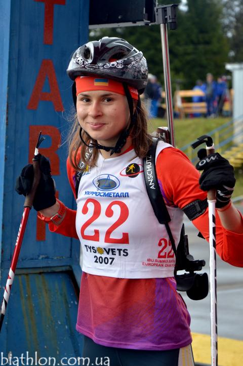 BEHAN  Iryna. Summer open championship of Ukraine 2013. Sprint. Women