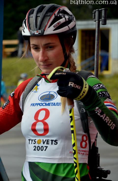KINNUNEN Nastassia. Summer open championship of Ukraine 2013. Sprint. Women