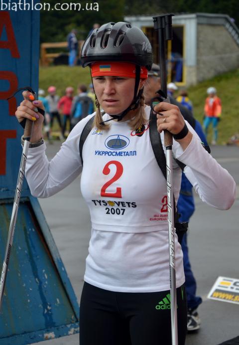 GONCHARUK Olga. Summer open championship of Ukraine 2013. Sprint. Women