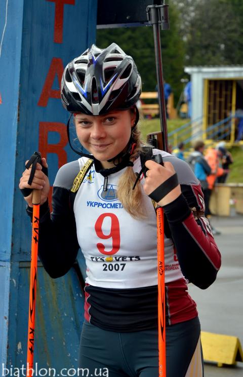 NYCHYPORENKO Anastasiya. Summer open championship of Ukraine 2013. Sprint. Women