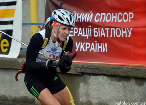 SUPRUN Inna. Summer open championship of Ukraine 2013. Sprint. Women
