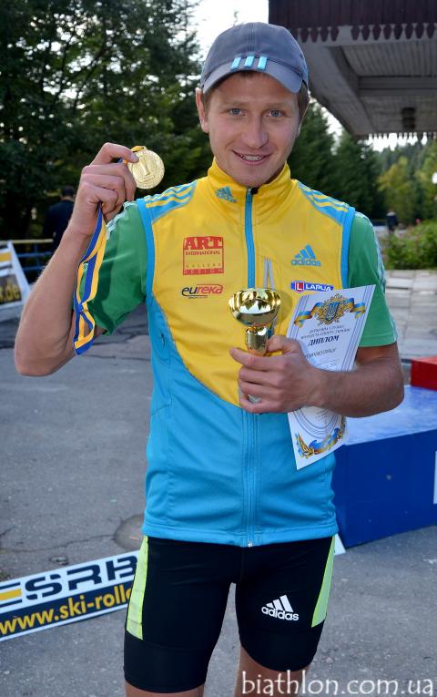 SEMENOV Serhiy. Summer open championship of Ukraine 2013. Sprint. Awards Ceremony