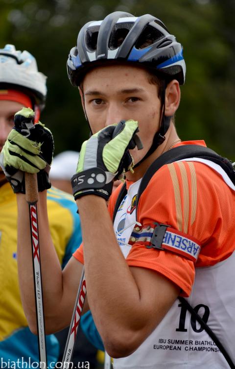 TISHCHENKO Artem. Summer open championship of Ukraine 2013. Pursuit. Men