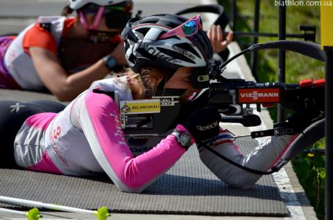 KINNUNEN Nastassia. Summer open championship of Ukraine 2013. Pursuit. Women