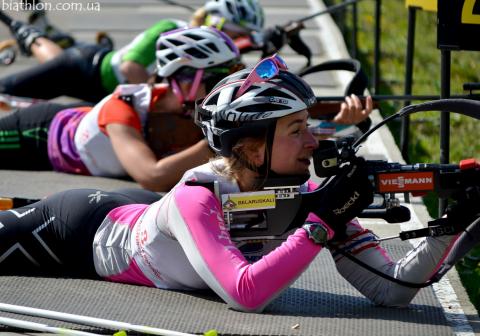 KINNUNEN Nastassia. Summer open championship of Ukraine 2013. Pursuit. Women