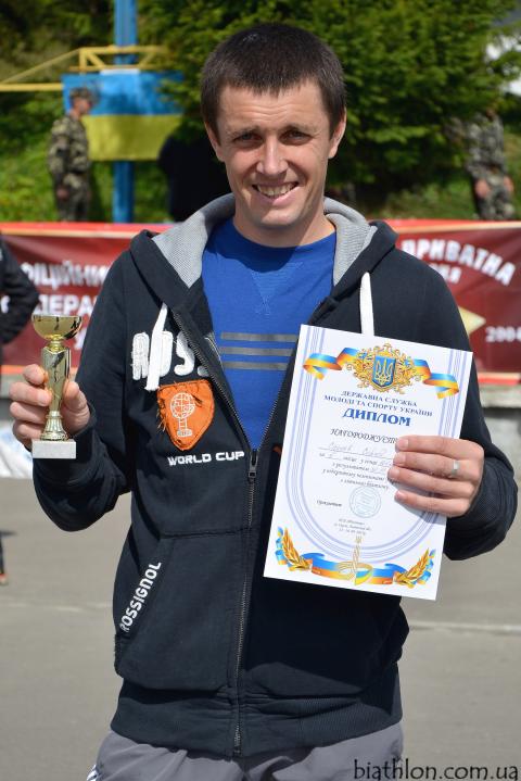SEDNEV Serguei. Summer open championship of Ukraine 2013. Pursuit. Awards Ceremony