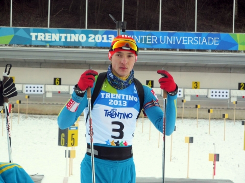 TISHCHENKO Artem. Universiade 2013. Sprint and pursuit