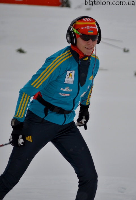 PANFILOVA Mariya. Hochfilzen 2013. Sprint (women)