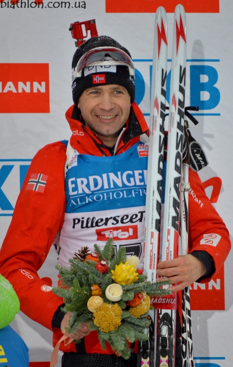 BJOERNDALEN Ole Einar. Hochfilzen 2013. Sprint (men)