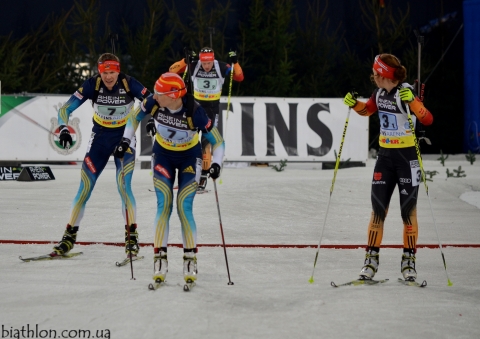 DERYZEMLYA Andriy, , BILOSYUK Olena, , DAHLMEIER Laura. World team challenge 2013