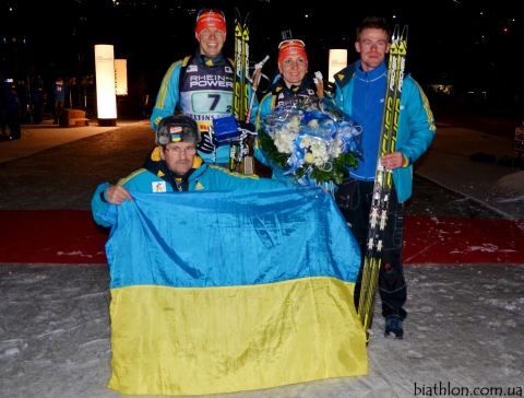 DERYZEMLYA Andriy, , RUDENCHYK Vitaliy, , BILOSYUK Olena, , KARLENKO Vassil. World team challenge 2013
