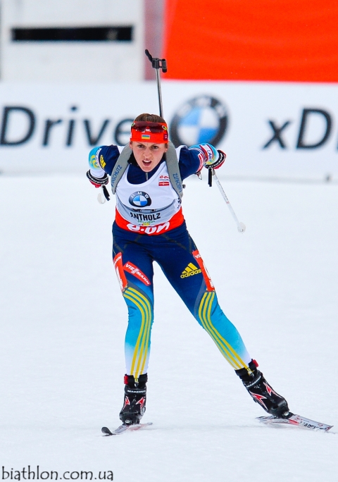PETRENKO Iryna. Antholz 2014. Women sprint