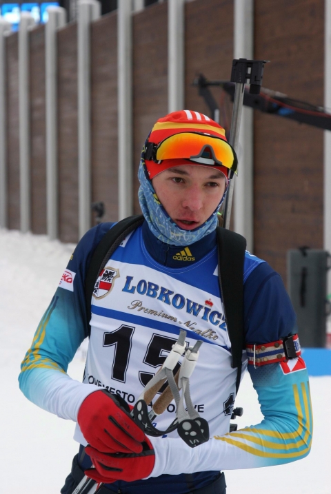 TISHCHENKO Artem. Nove Mesto 2014. Sprints. Junior