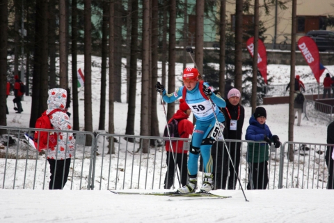 BELKINA Nadiia. Nove Mesto 2014. Sprints and junior training
