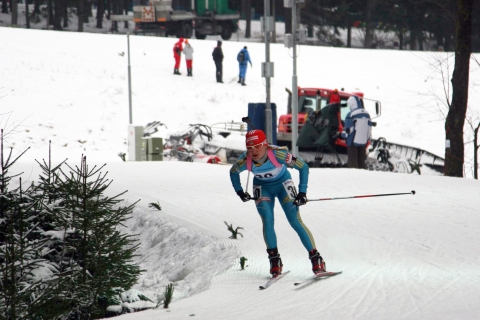 BONDAR Yana. Nove Mesto 2014. Sprints and junior training