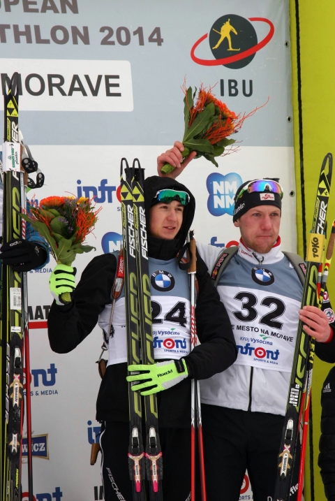 RASTORGUJEVS Andrejs, , KOMATZ David. Nove Mesto 2014. Sprints and junior training
