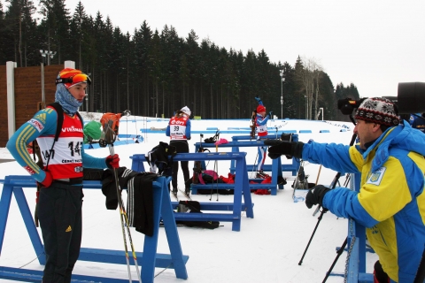 ZOTS Nikolay, , TISHCHENKO Artem. Nove Mesto 2014. Sprints and junior training