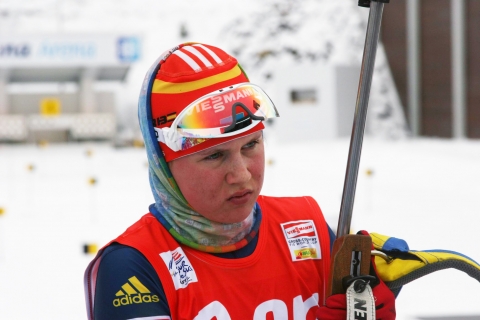 MERKUSHYNA Anastasiya. Nove Mesto 2014. Sprints and junior training