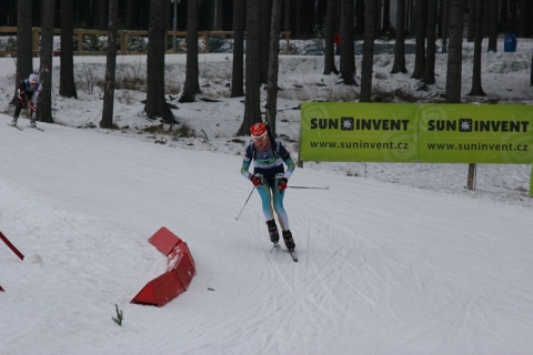 ZHURAVOK Yuliya. Nove Mesto 2014. Junior mixed relay