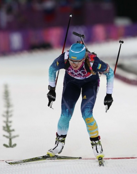 DZHIMA Yuliia. Sochi 2014. First ukrainian medal
