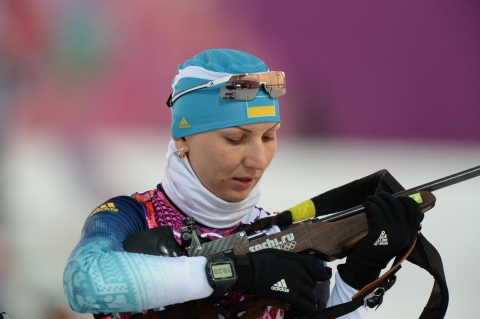 BILOSYUK Olena. Sochi 2014. Pursuit. Women