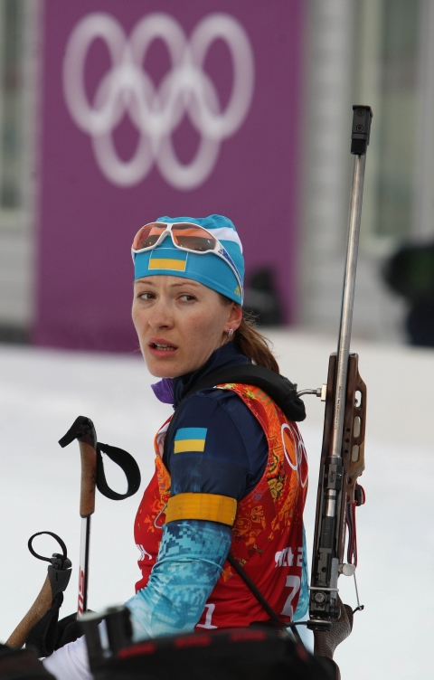 BURDYGA Natalya. Sochi 2014. Mixed relay
