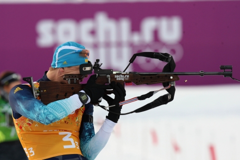 DERYZEMLYA Andriy. Sochi 2014. Mixed relay