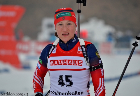 PODCHUFAROVA Olga. Holmenkollen 2014. Sprint. Women