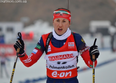 VIROLAYNEN Daria. Holmenkollen 2014. Sprint. Women